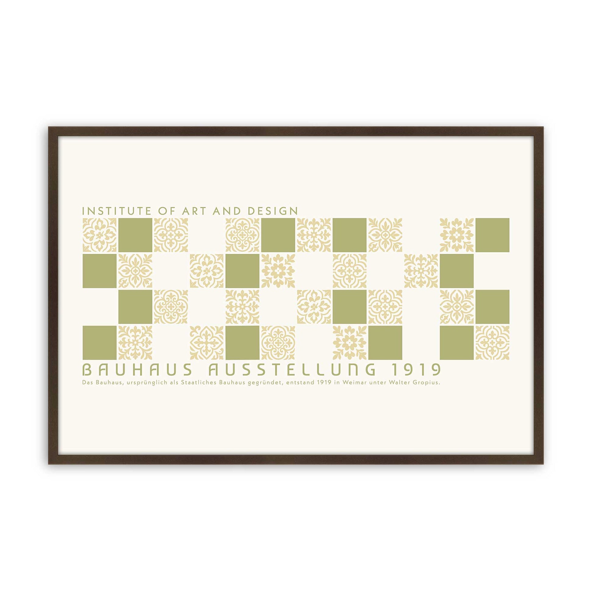 [Color:Belvinder Brown], Picture of art in a Belvinder Brown frame