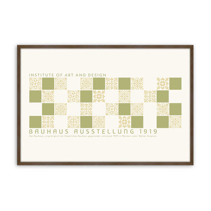 [Color:Walnut], Picture of art in a Walnut frame