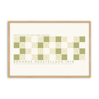[Color:American Maple], Picture of art in a American Maple frame