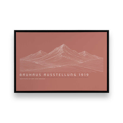 [Color:Satin Black], Picture of art in a Satin Black frame