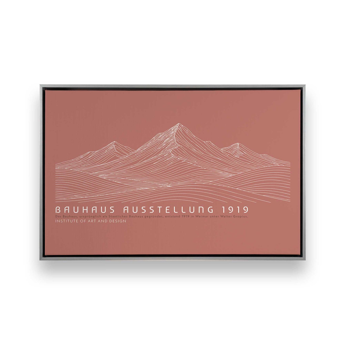 [Color:Polished Chrome], Picture of art in a Polished Chrome frame