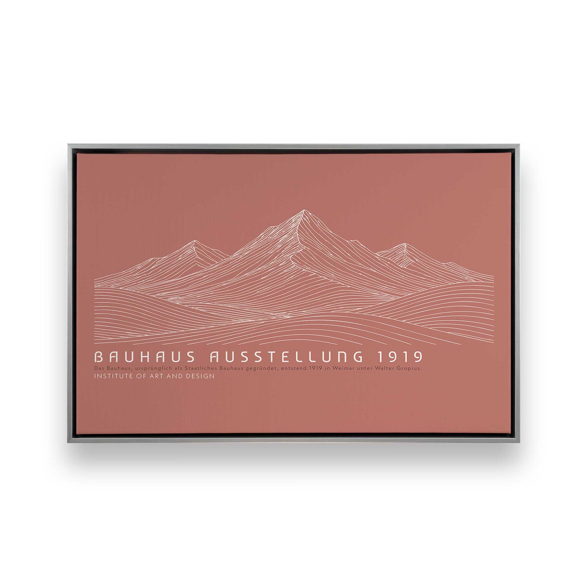 [Color:Polished Chrome], Picture of art in a Polished Chrome frame
