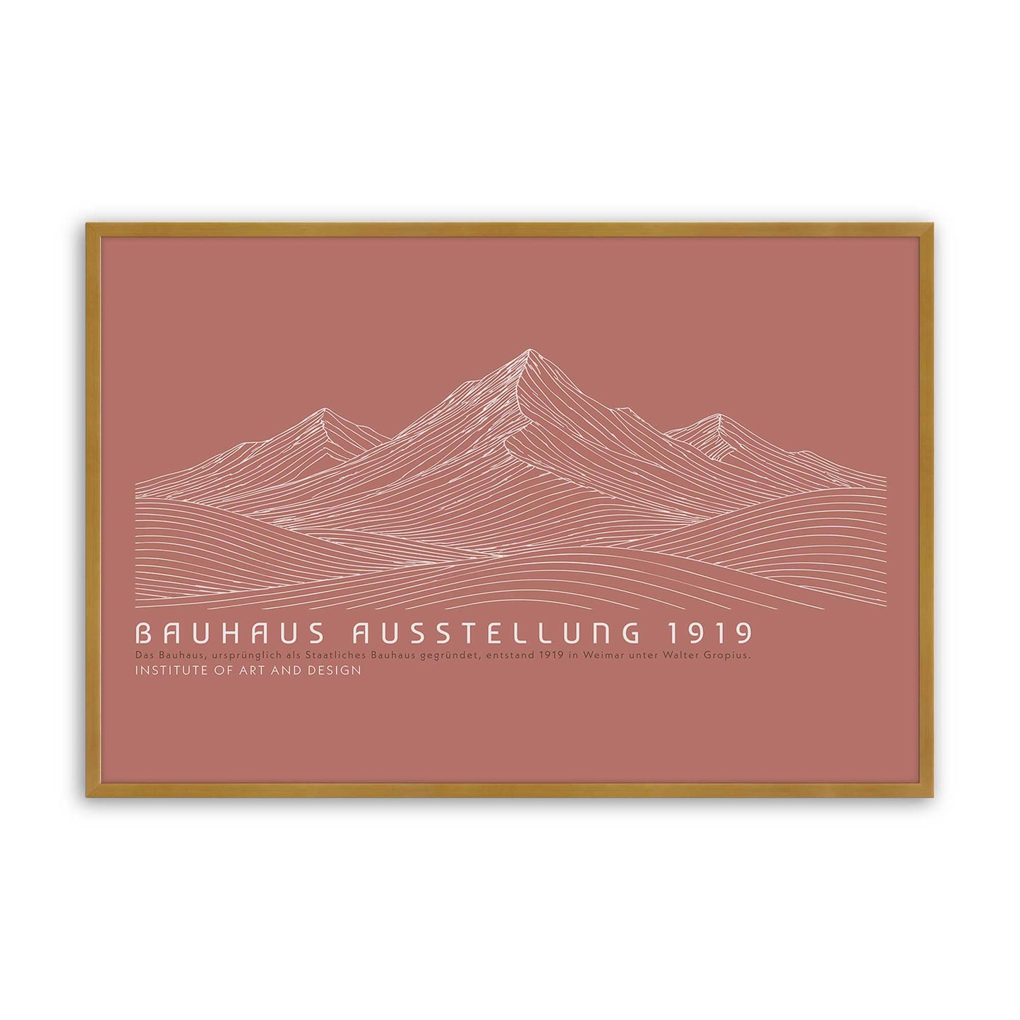 [Color:Polished Gold], Picture of art in a Polished Gold frame