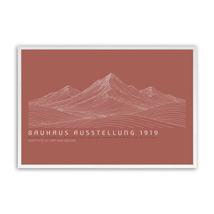 [Color:Opaque White], Picture of art in a Opaque White frame