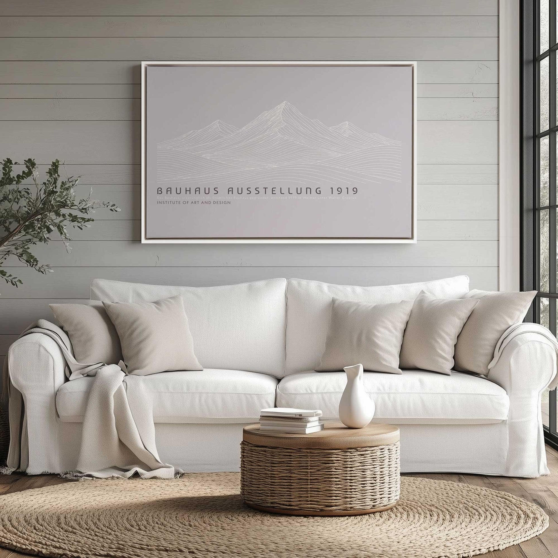 Picture of art in a room