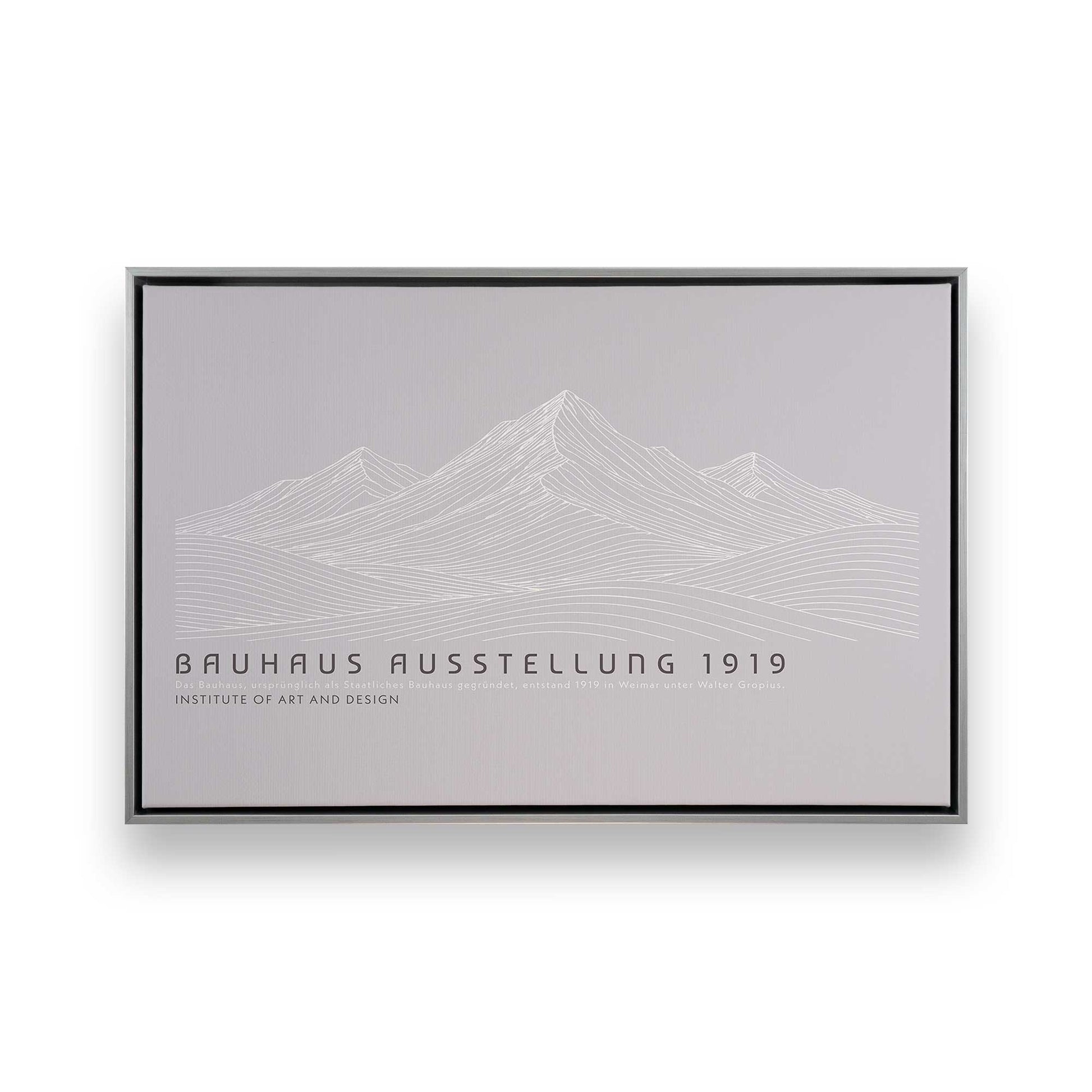 [Color:Polished Chrome], Picture of art in a Polished Chrome frame