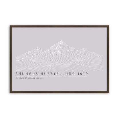 [Color:Belvinder Brown], Picture of art in a Belvinder Brown frame