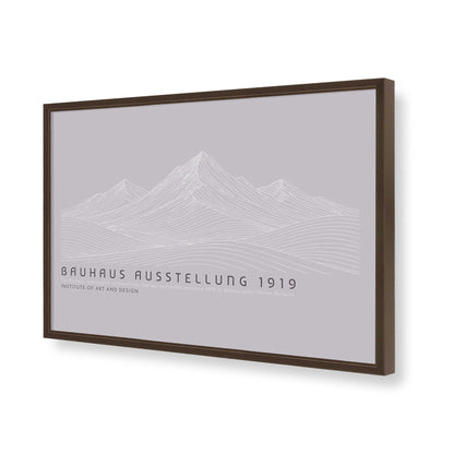 [Color:Belvinder Brown], Picture of art in a Belvinder Brown frame of the corner