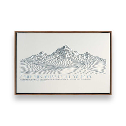 [Color:Walnut], Picture of art in a Walnut frame