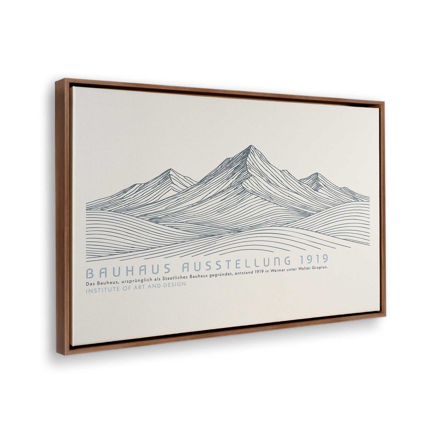 [Color:Walnut], Picture of the corner of the art