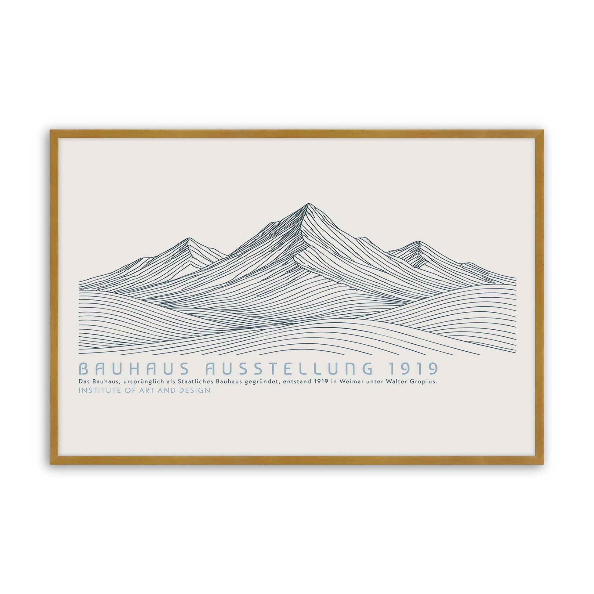 [Color:Polished Gold], Picture of art in a Polished Gold frame