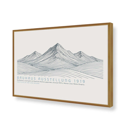 [Color:Polished Gold], Picture of art in a Polished Gold frame of the corner