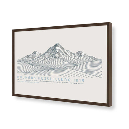 [Color:Belvinder Brown], Picture of art in a Belvinder Brown frame of the corner