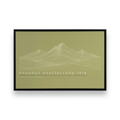[Color:Satin Black], Picture of art in a Satin Black frame