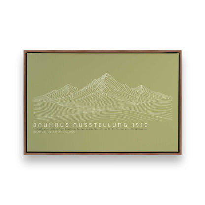 [Color:Walnut], Picture of art in a Walnut frame