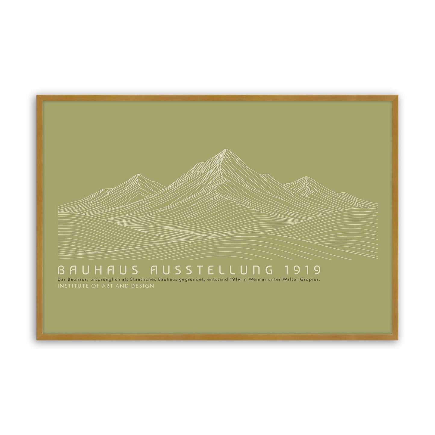 [Color:Polished Gold], Picture of art in a Polished Gold frame