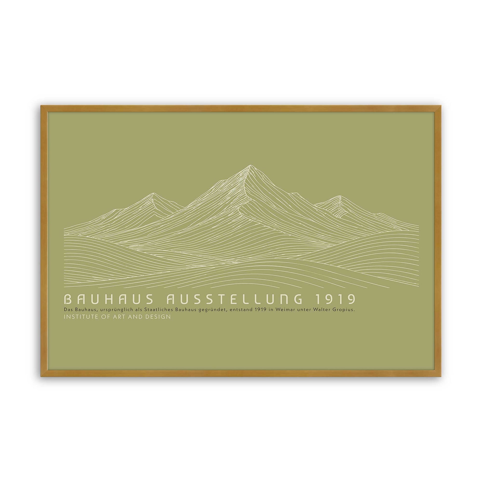 [Color:Polished Gold], Picture of art in a Polished Gold frame