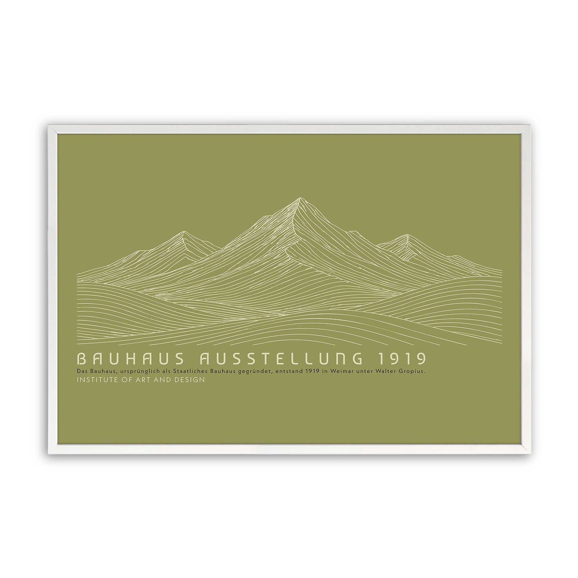 [Color:Opaque White], Picture of art in a Opaque White frame