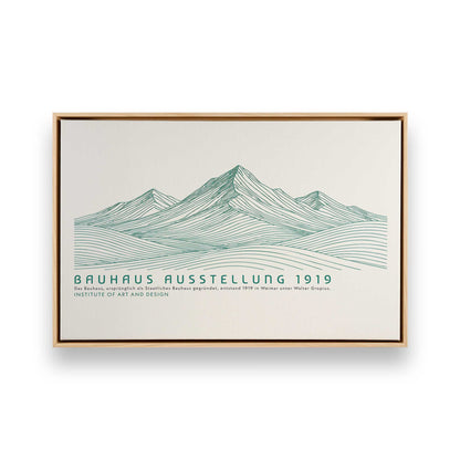 [Color:American Maple], Picture of art in a American Maple frame