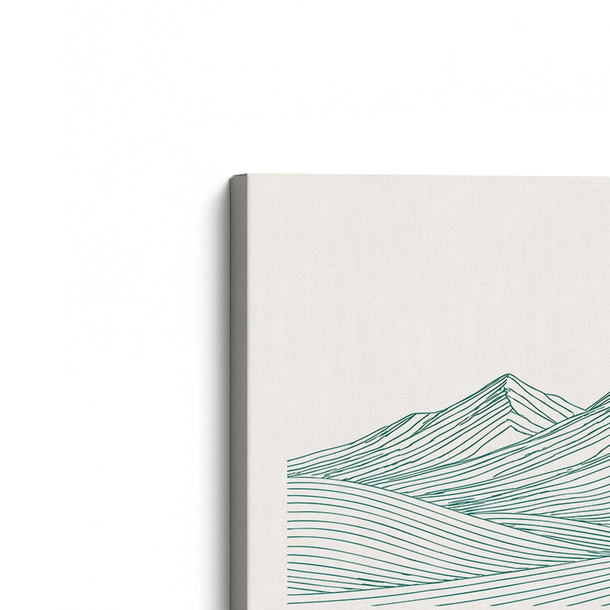 [Color:Stretched Canvas], Picture of the corner of the art