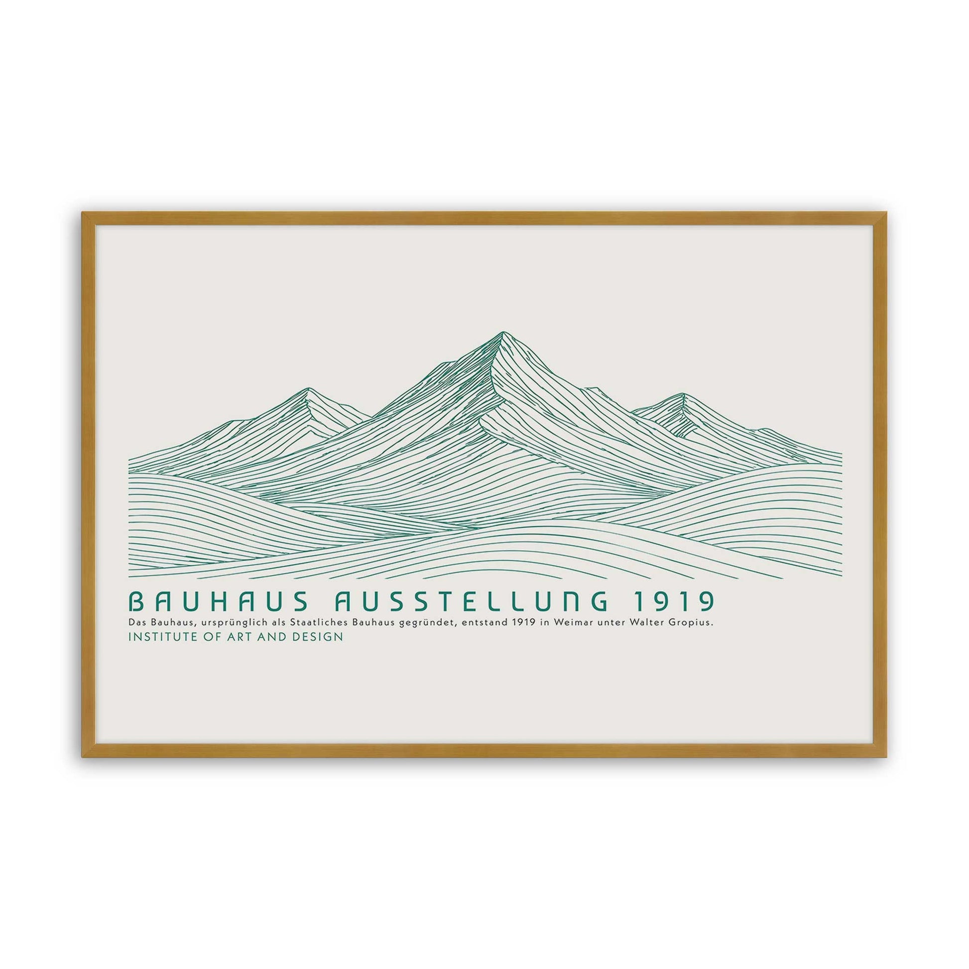 [Color:Polished Gold], Picture of art in a Polished Gold frame