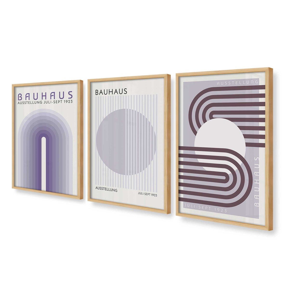 [Color:American Maple], Picture of art in an American Maple frame at an angle