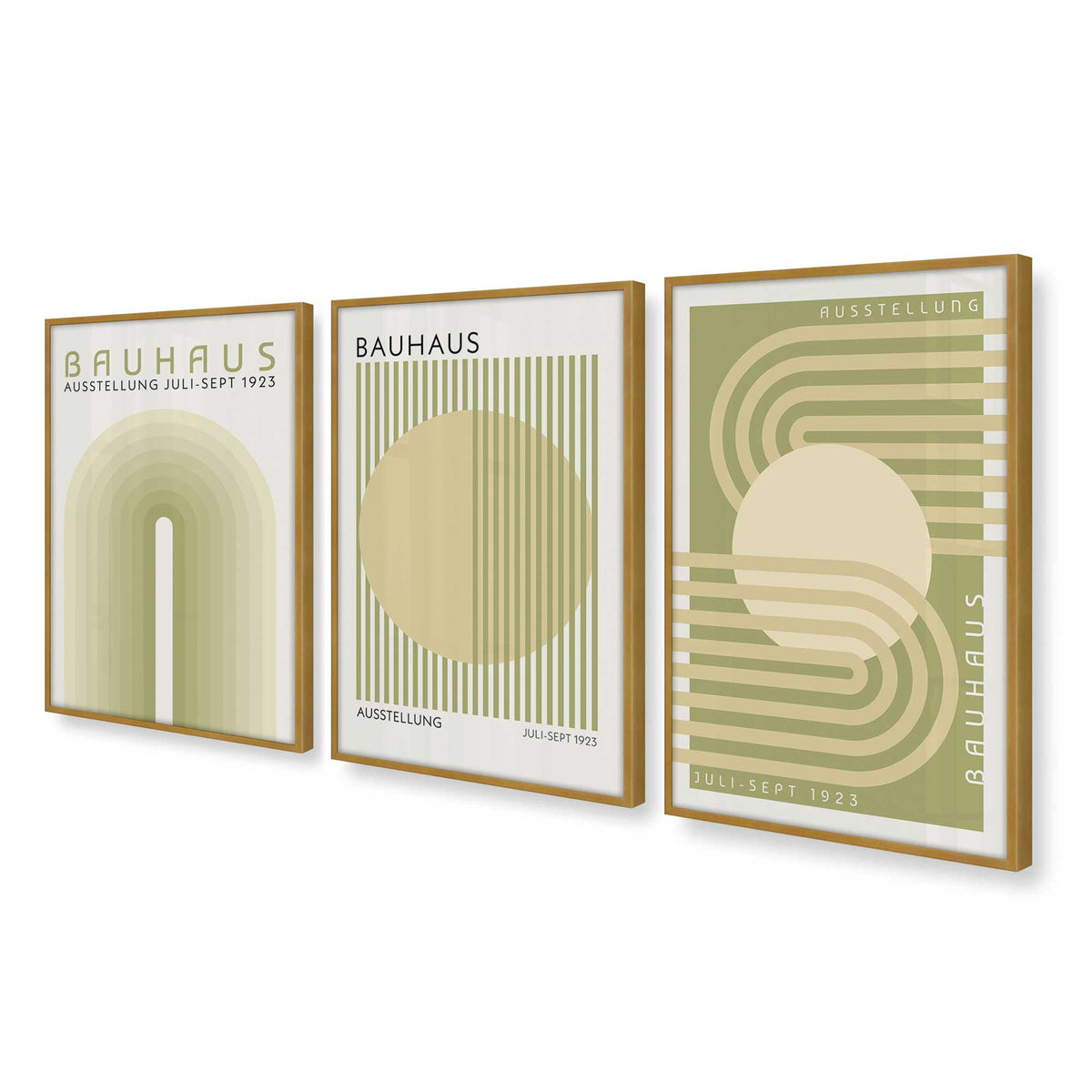 [Color:Polished Gold], Picture of art in a Polished Gold frame at an angle