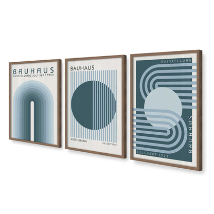 [Color:Walnut], Picture of art in a Walnut frame at an angle