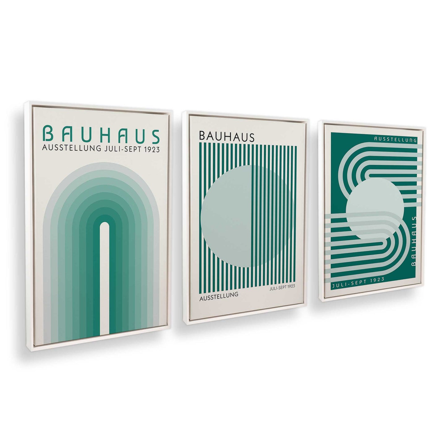 [Color:Opaque White], Picture of art in a White frame at an angle