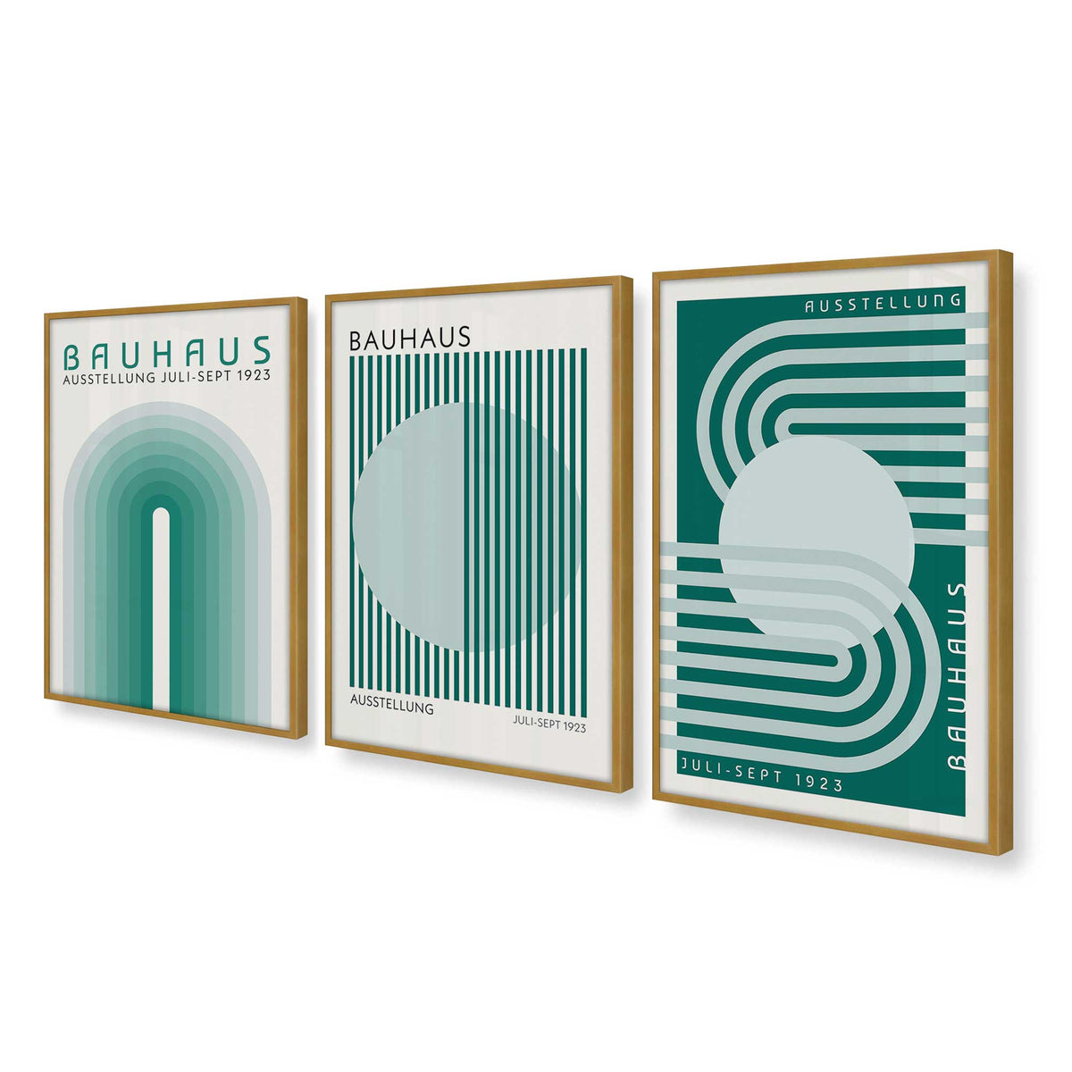 [Color:Polished Gold], Picture of art in a Polished Gold frame at an angle