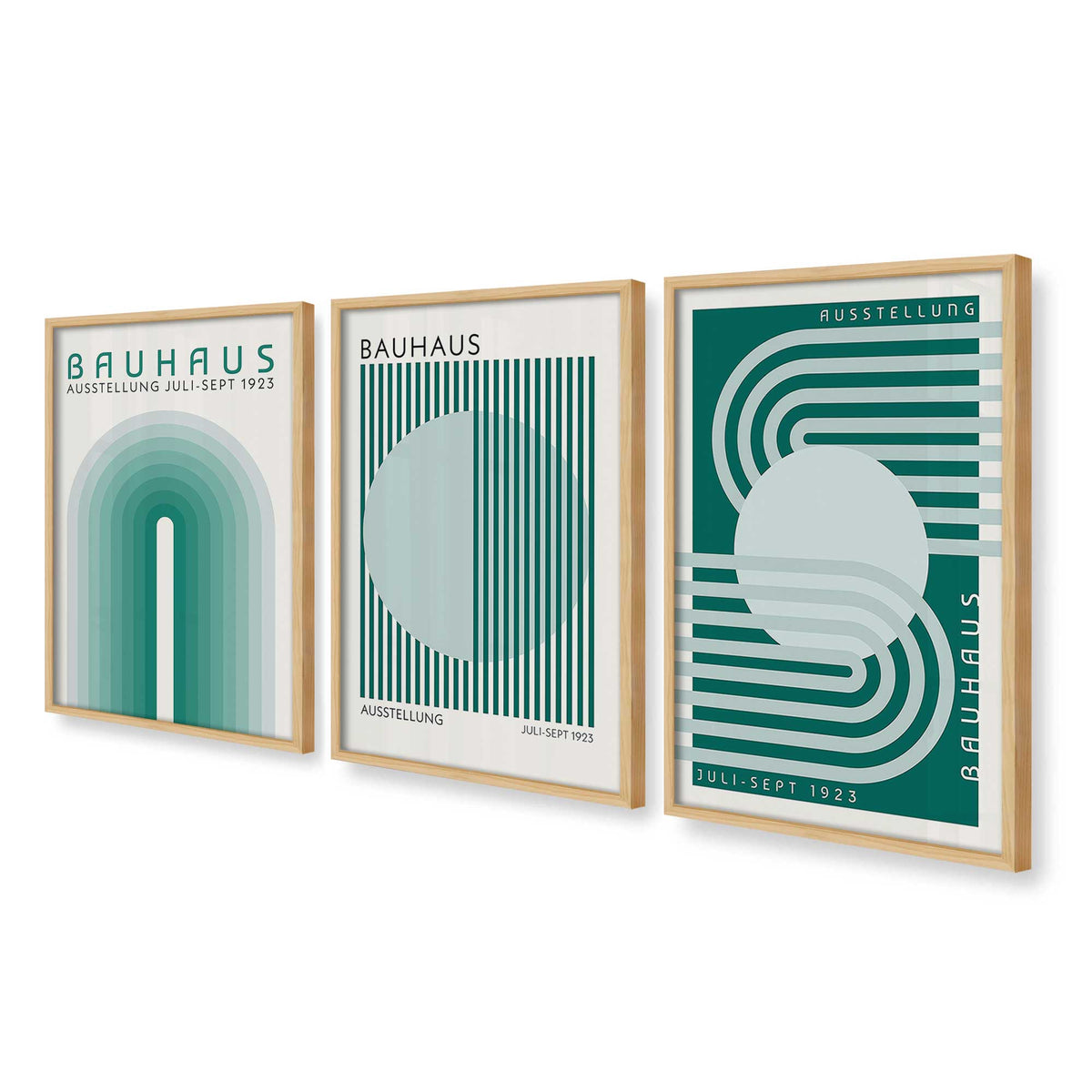 [Color:American Maple], Picture of art in a American Maple frame at an angle