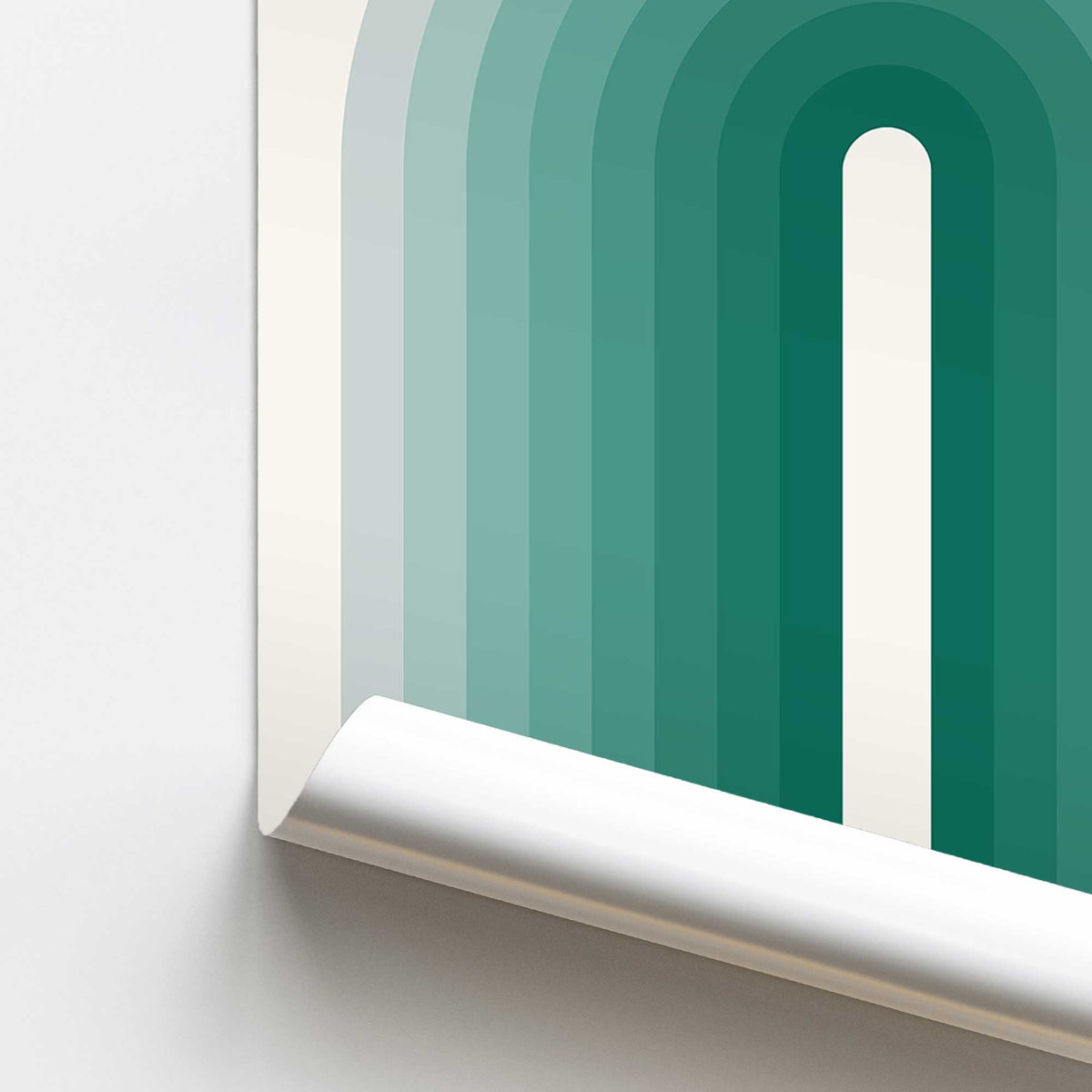 [color:Rolled Print], Picture of close up of art