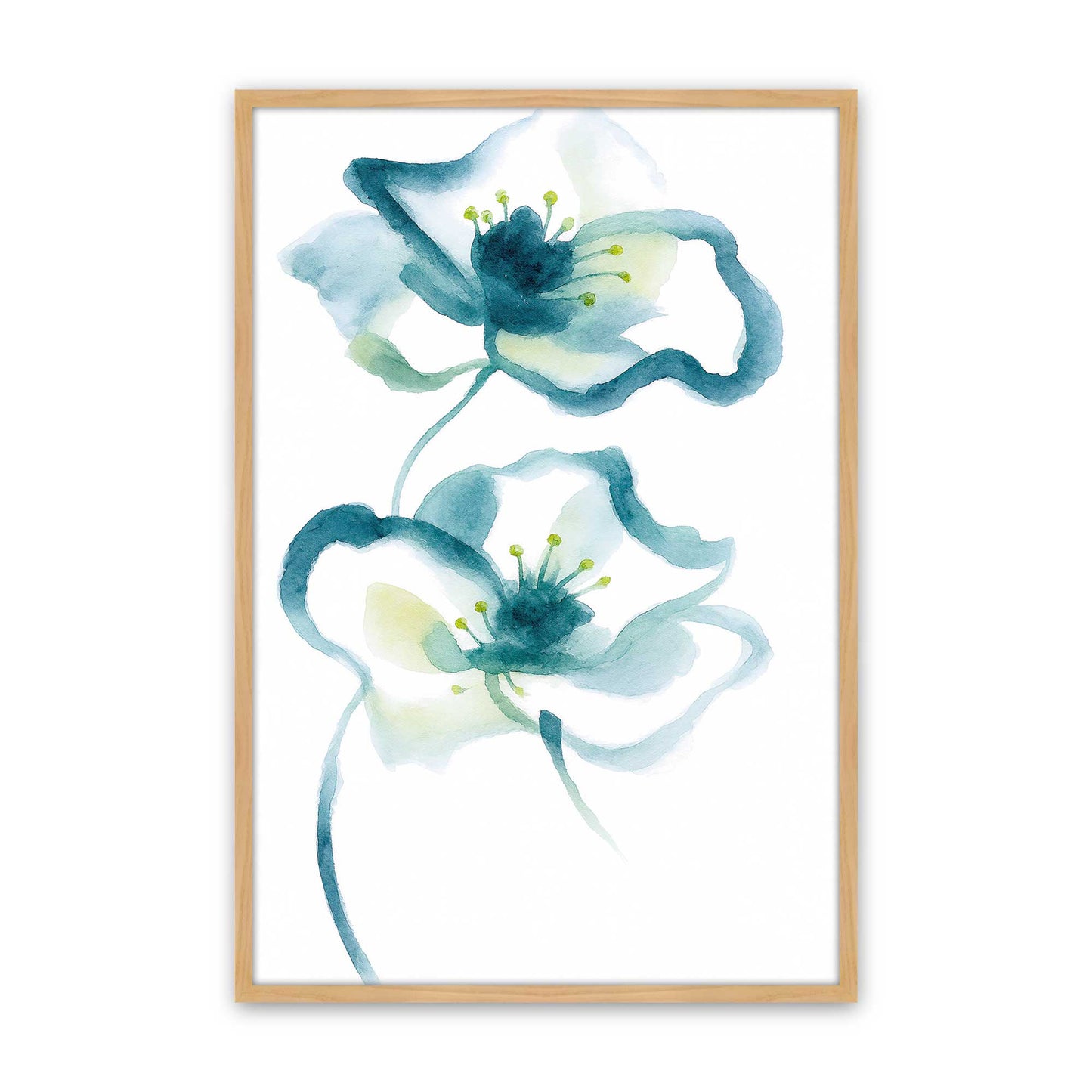 [Color:American Maple], Picture of art in a American Maple frame