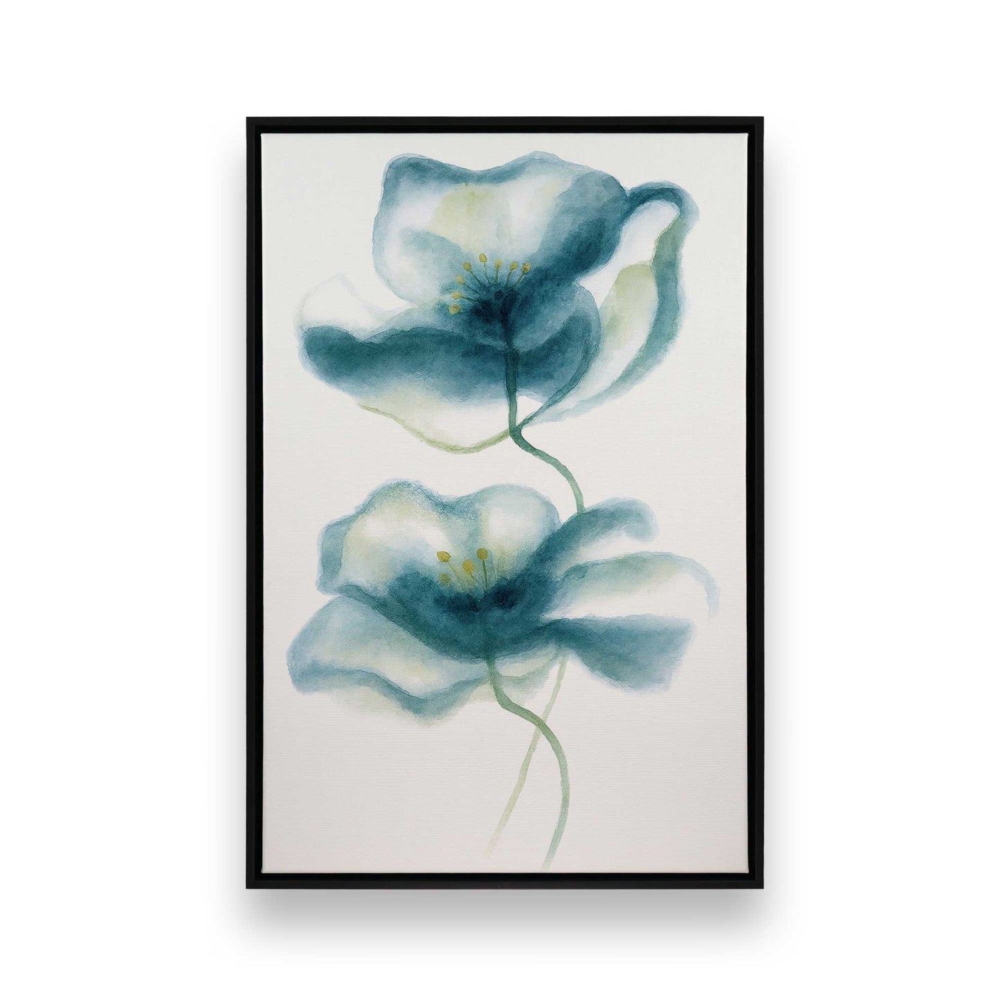 [Color:Satin Black], Picture of art in a Satin Black frame