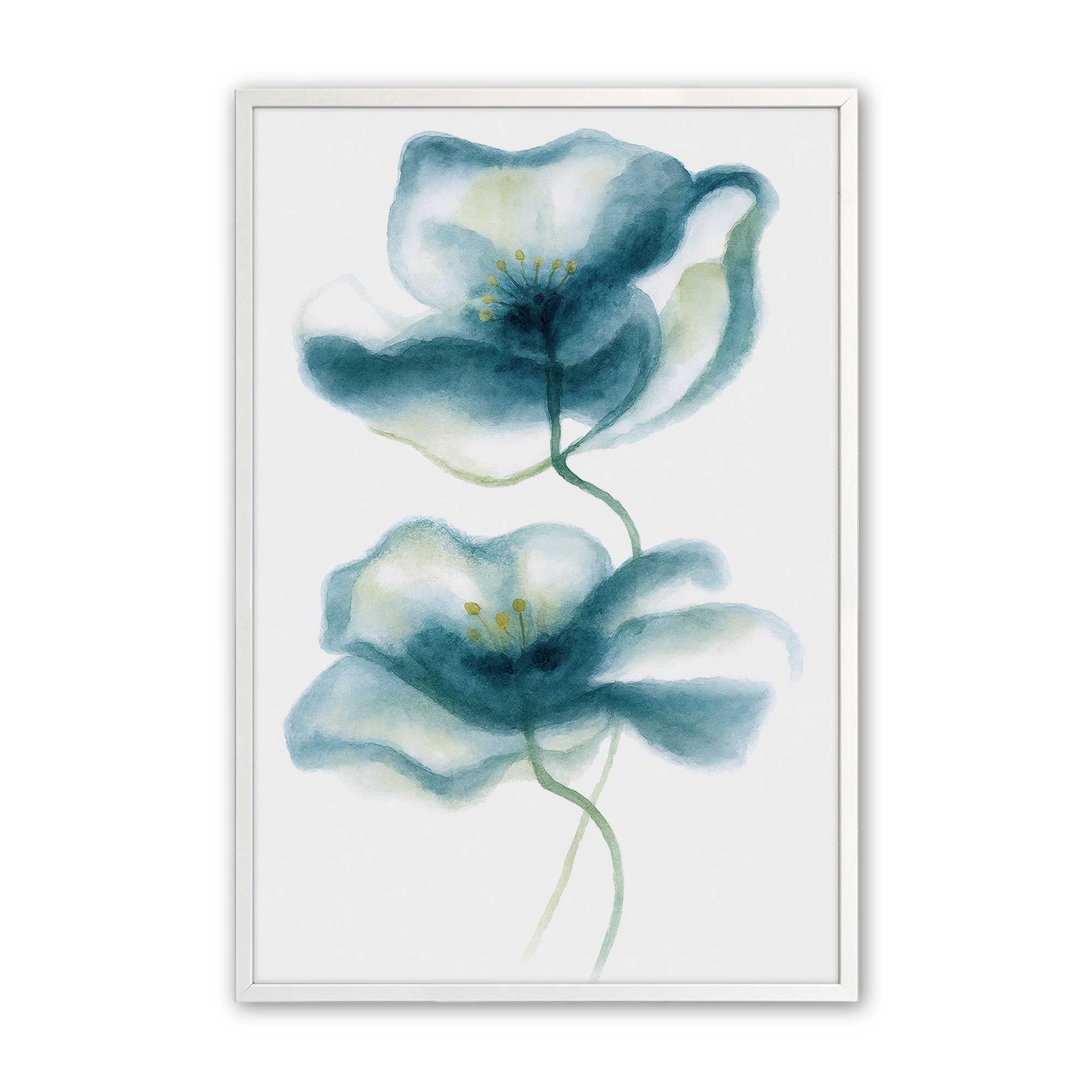 [Color:Opaque White], Picture of art in a Opaque White frame