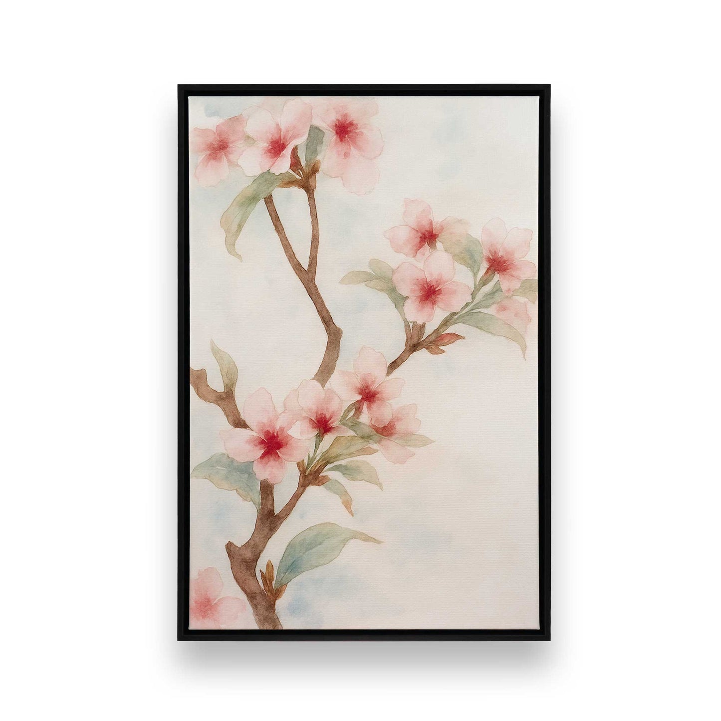 [Color:Satin Black], Picture of art in a Satin Black frame