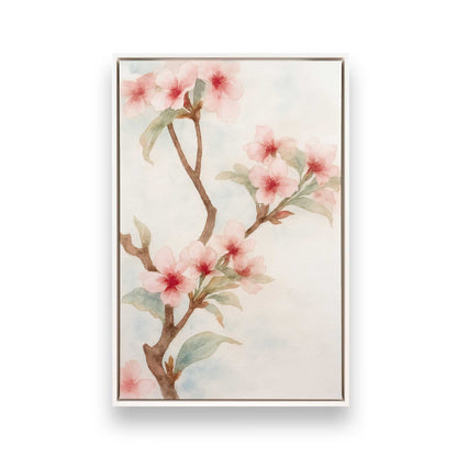 [Color:Opaque White], Picture of art in a White frame
