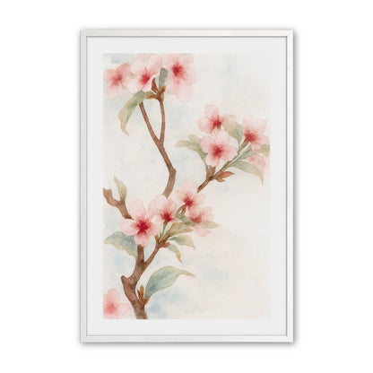 [Color:Opaque White], Picture of art in a Opaque White frame