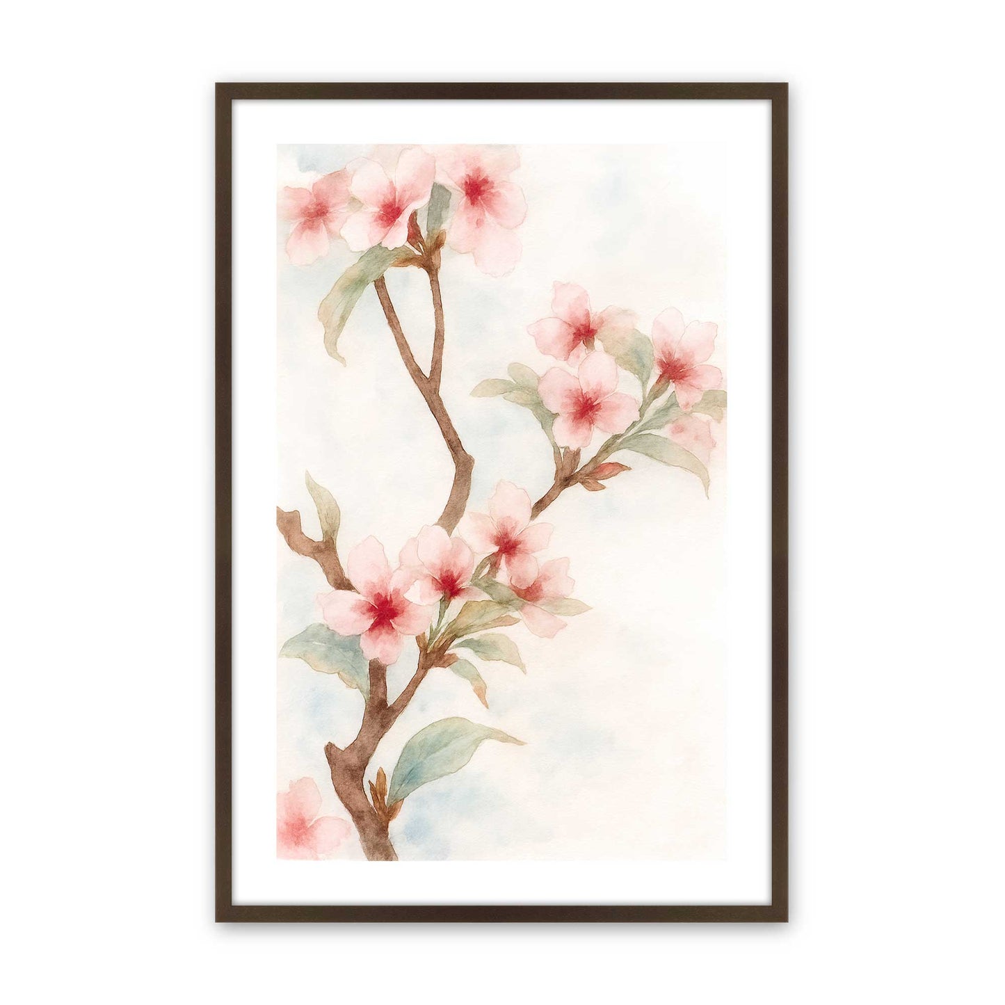 [Color:Belvinder Brown], Picture of art in a Belvinder Brown frame