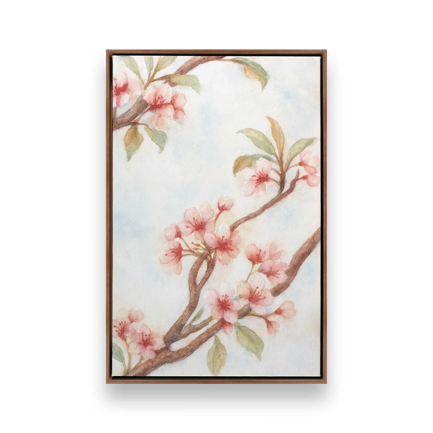 [Color:Walnut], Picture of art in a Walnut frame