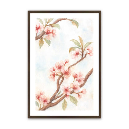 [Color:Belvinder Brown], Picture of art in a Belvinder Brown frame