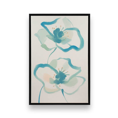 [Color:Satin Black], Picture of art in a Satin Black frame