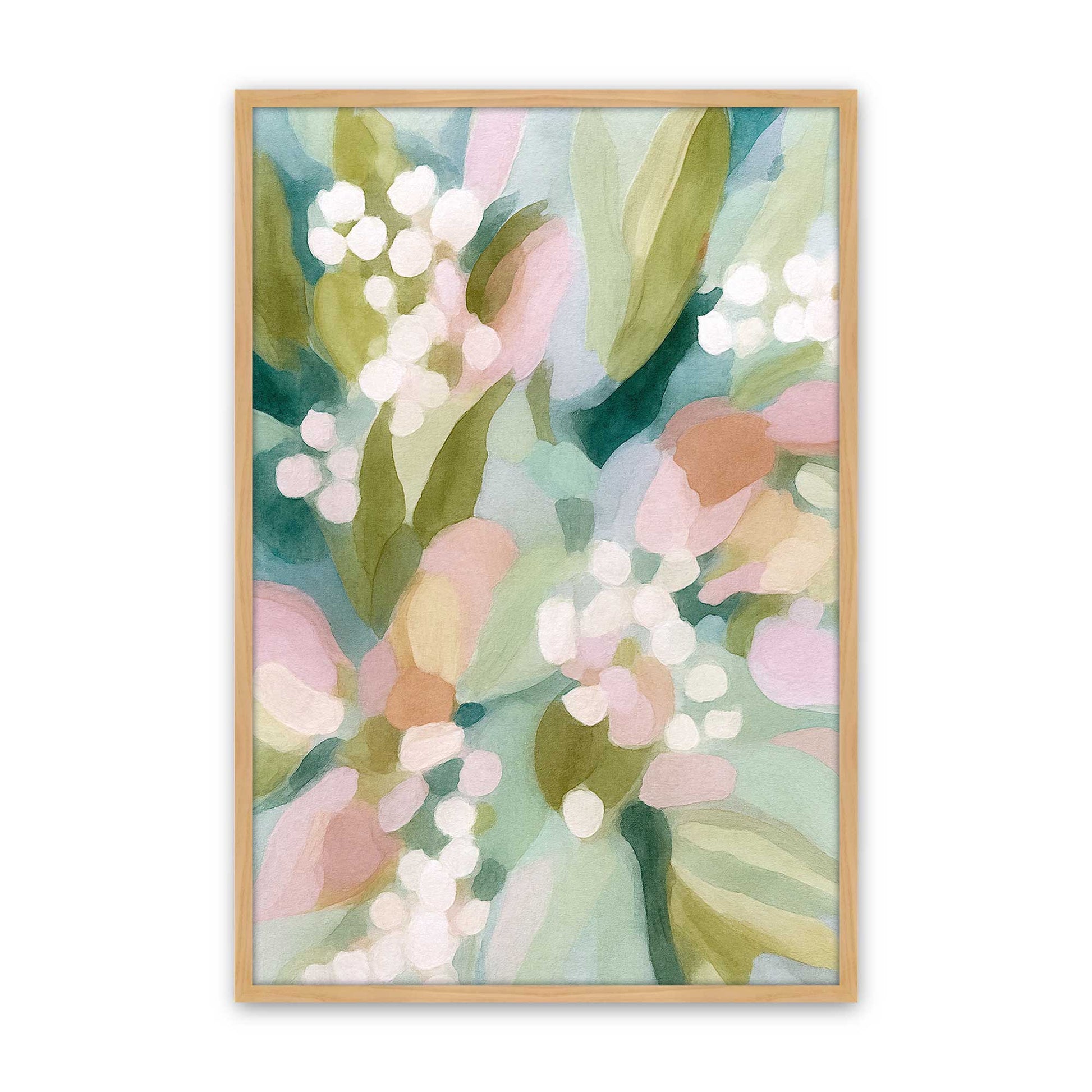 [Color:American Maple], Picture of art in a American Maple frame