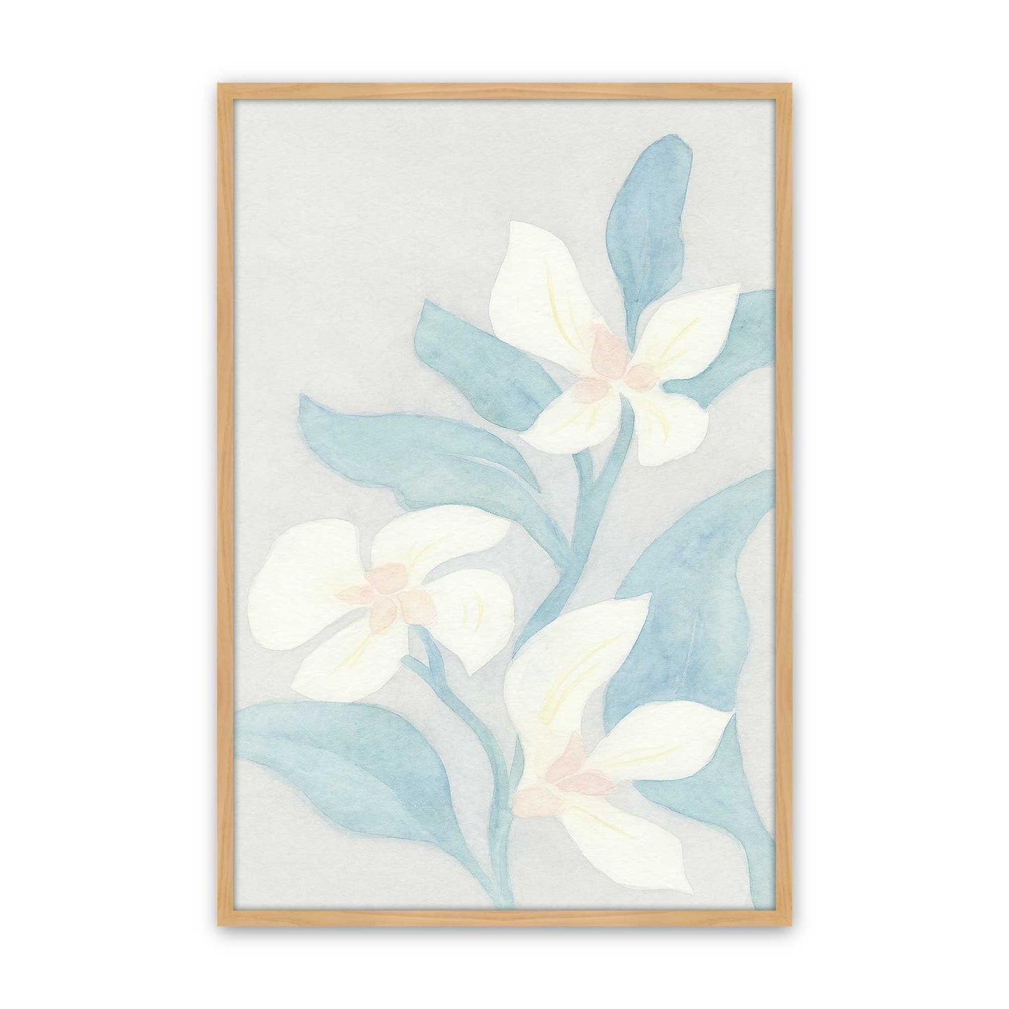[Color:American Maple], Picture of art in a American Maple frame