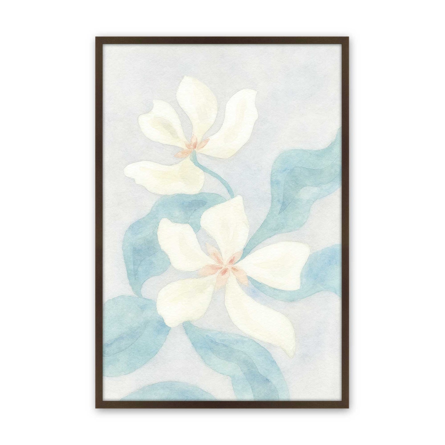 [Color:Belvinder Brown], Picture of art in a Belvinder Brown frame