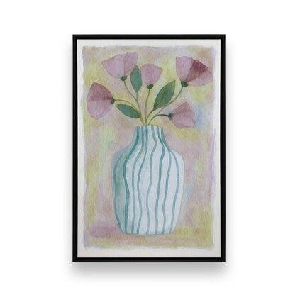 [Color:Satin Black], Picture of art in a Satin Black frame