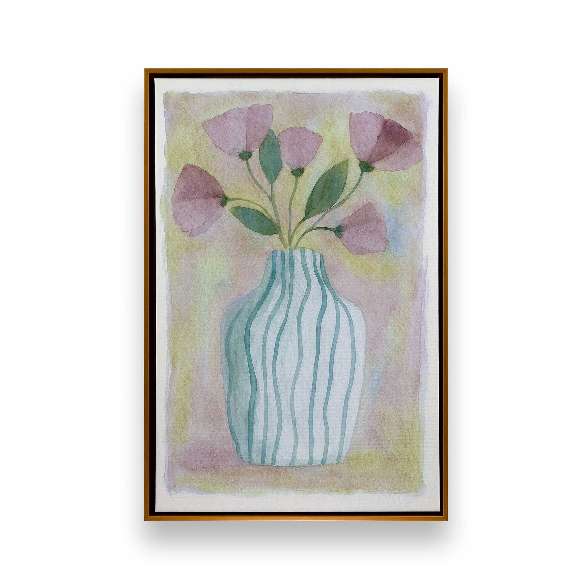 [Color:Polished Gold], Picture of art in a Polished Gold frame