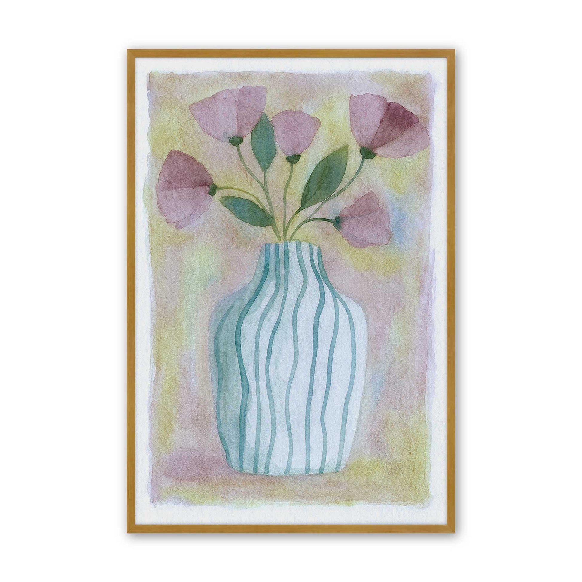 [Color:Polished Gold], Picture of art in a Polished Gold frame
