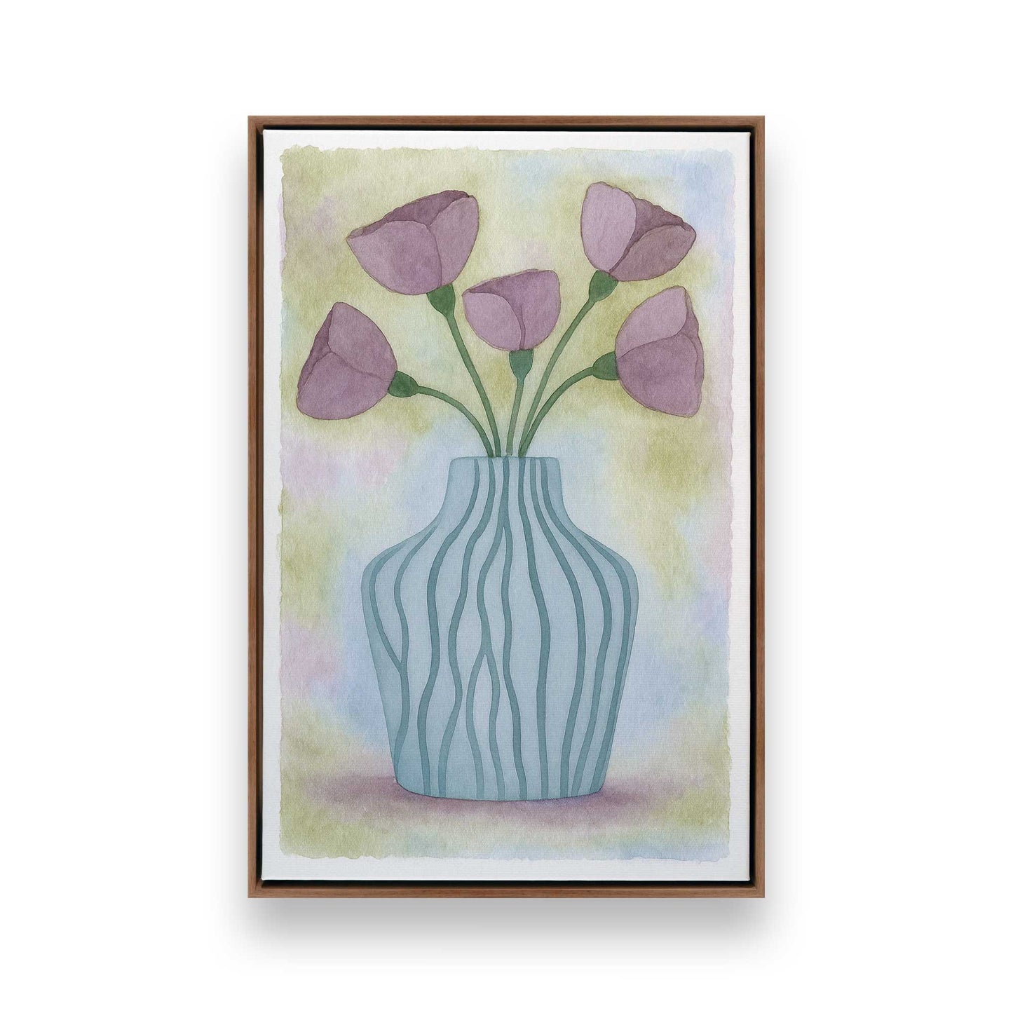 [Color:Walnut], Picture of art in a Walnut frame