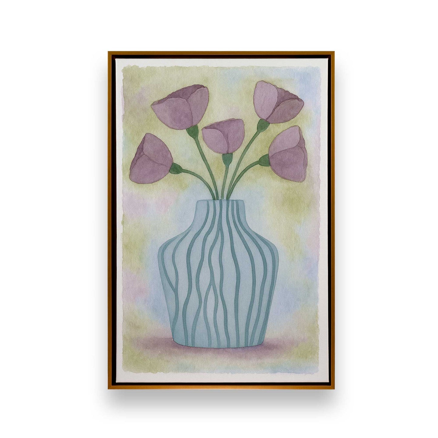 [Color:Polished Gold], Picture of art in a Polished Gold frame